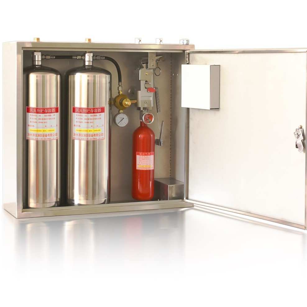 Kitchen Fire Suppression Equipment - Double Bottle Unit
