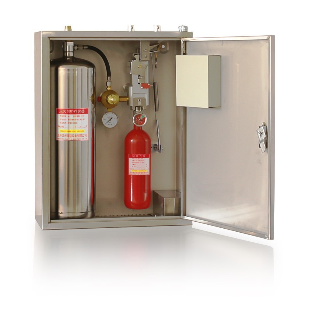 Kitchen Fire Suppression Equipment - Single Bottle Unit